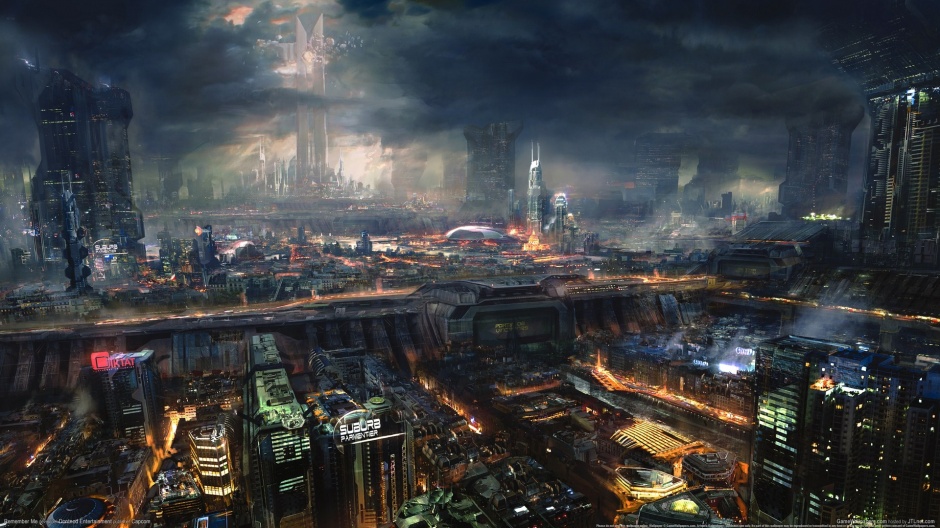 动作冒险游戏勿忘我游戏原画