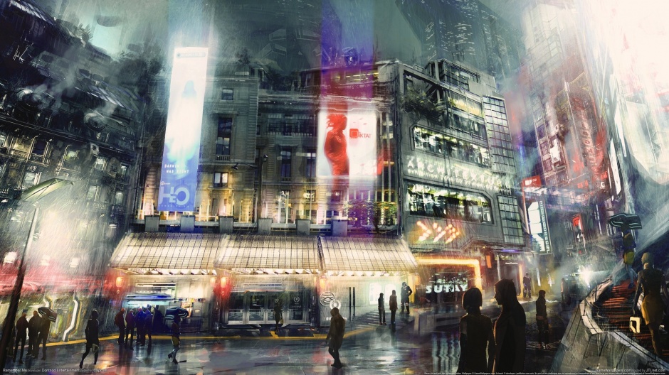 动作冒险游戏勿忘我游戏原画