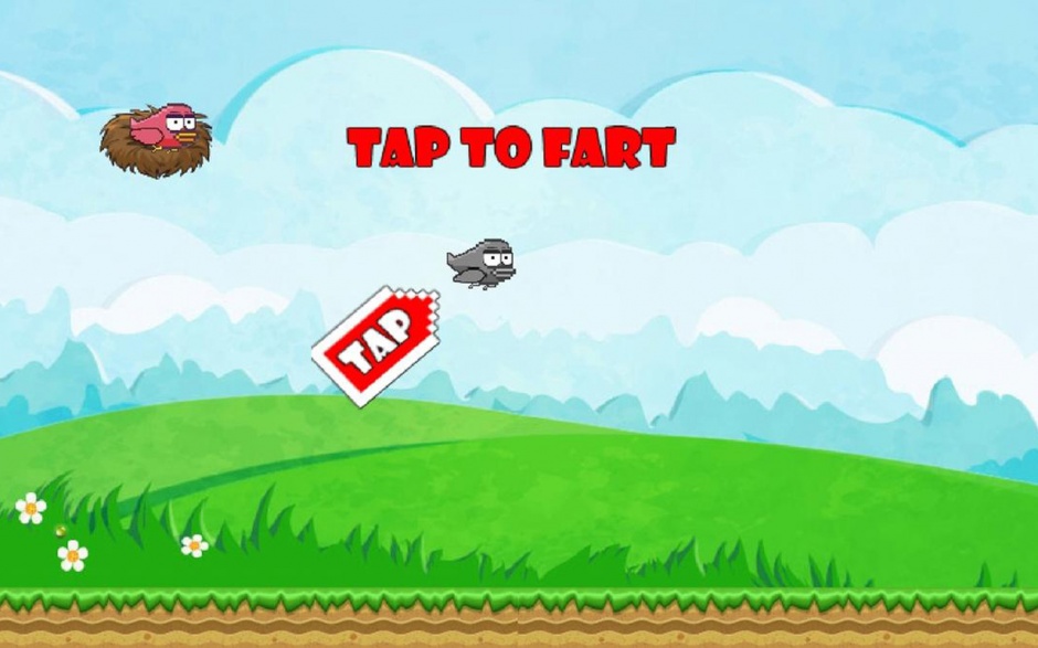 像素复古类游戏像素鸟图片壁纸