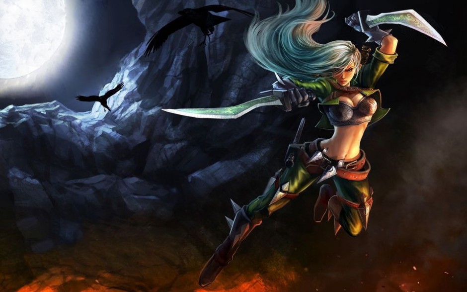 电子竞技类网络游戏《英雄联盟》高清原画