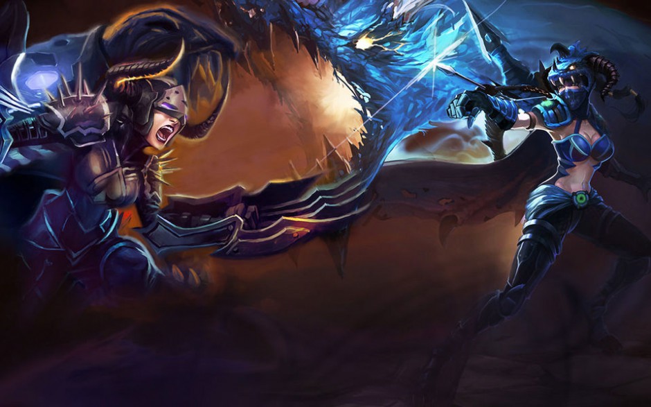 电子竞技类网络游戏《英雄联盟》高清原画