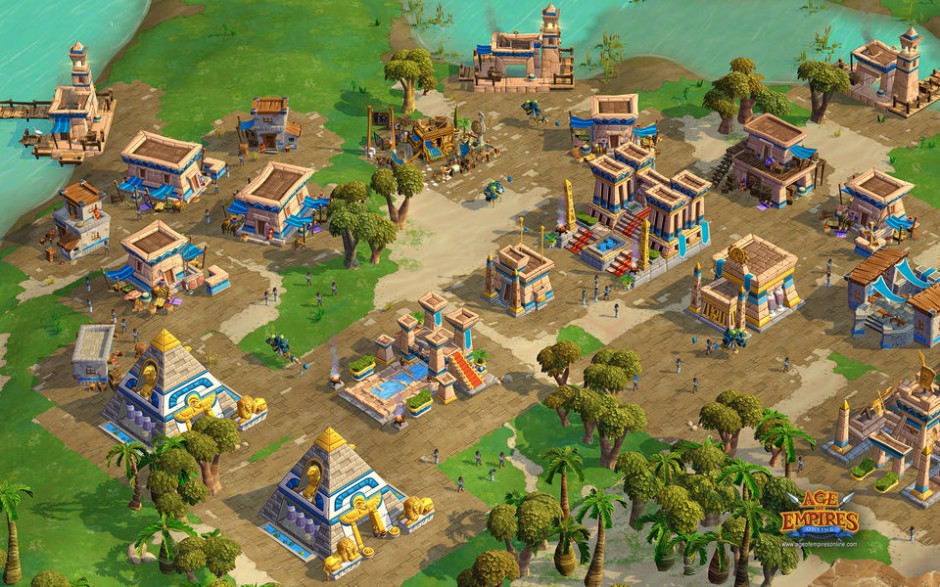 世纪帝国游戏场景原画图片