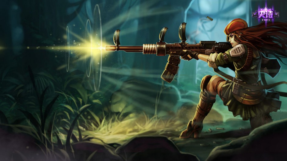 《英雄联盟》游戏美女角色性感原画图片