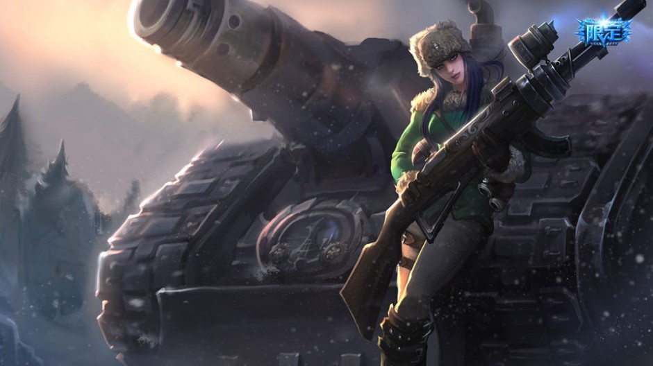 《英雄联盟》游戏美女角色性感原画图片