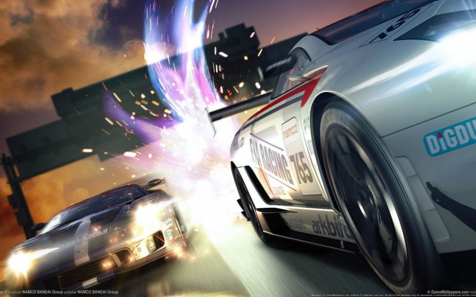 《山脊赛车》游戏画面图片高清