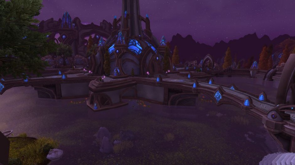 《魔兽世界》德拉诺之王游戏场景原画