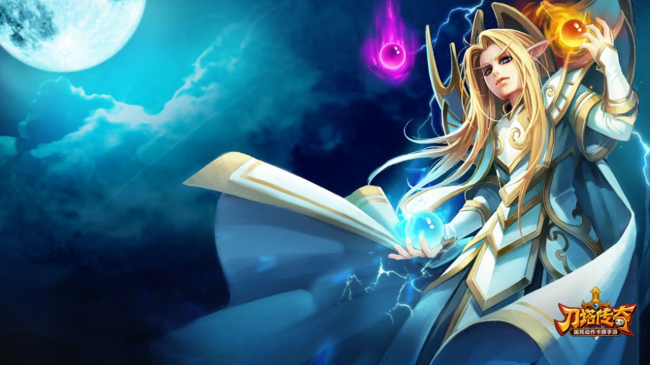 手机游戏刀塔传奇高清大图