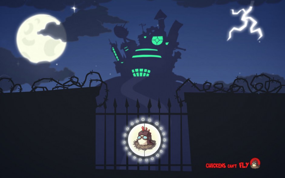 益智休闲小游戏《鸡不会飞》可爱原画