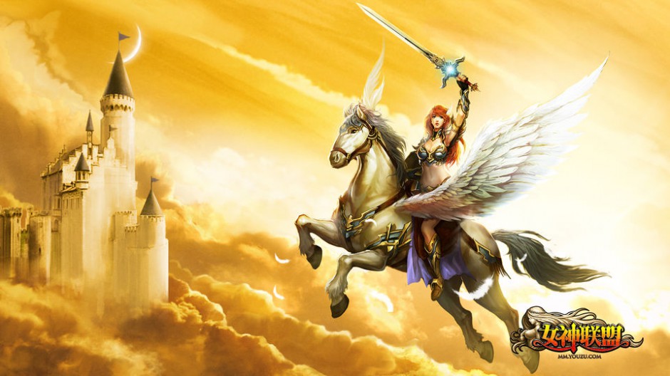 女神联盟游戏美女角色人物原画