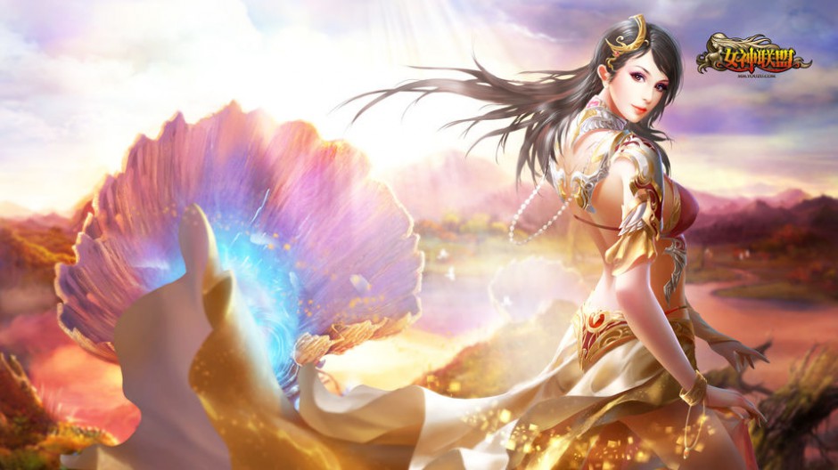 女神联盟游戏美女角色人物原画