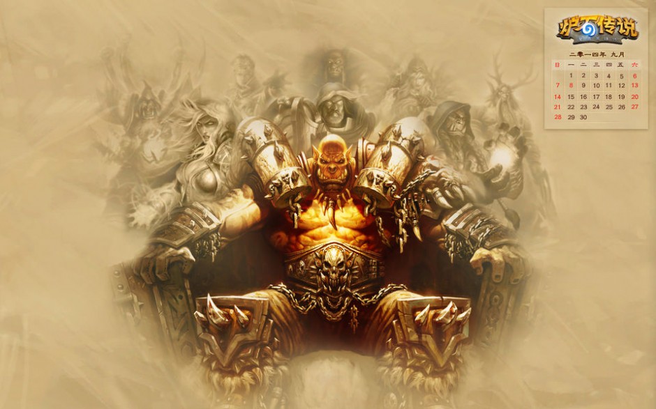 暴雪游戏炉石传说高清原画