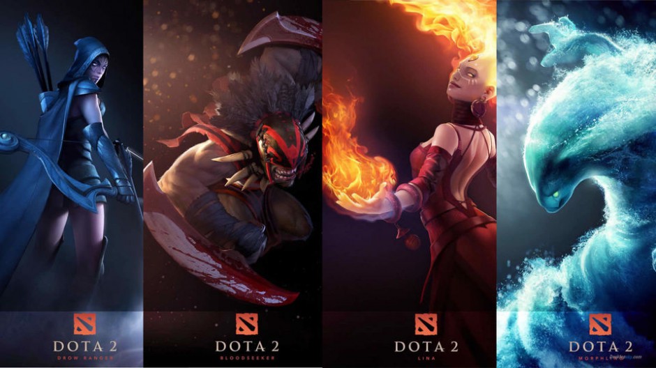 人气网游DOTA2角色原画合集