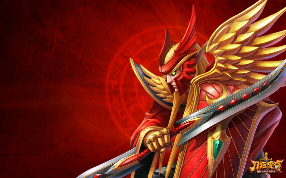 角色扮演手机游戏《刀塔传奇》原画图集