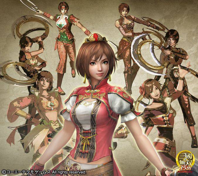 好玩的网络游戏《真·三国无双》人物原画