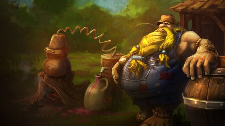 lol英雄联盟酒桶高清图片