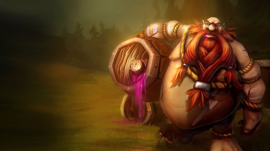 lol英雄联盟酒桶高清图片