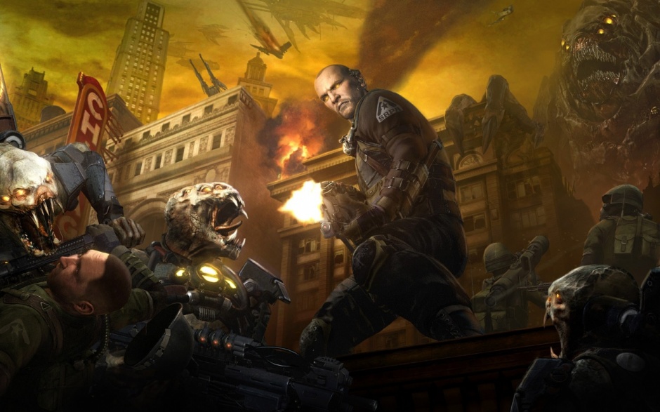 经典游戏枪战图片壁纸集锦