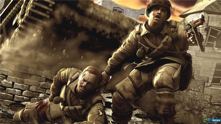 二战主题FPS游戏战火兄弟连壁纸