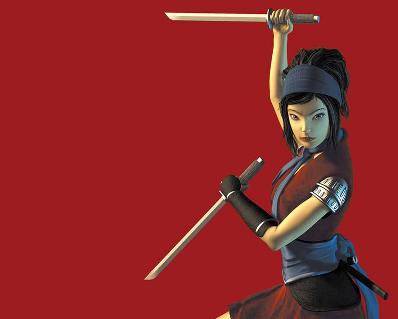 美女游戏人物图片素材大全