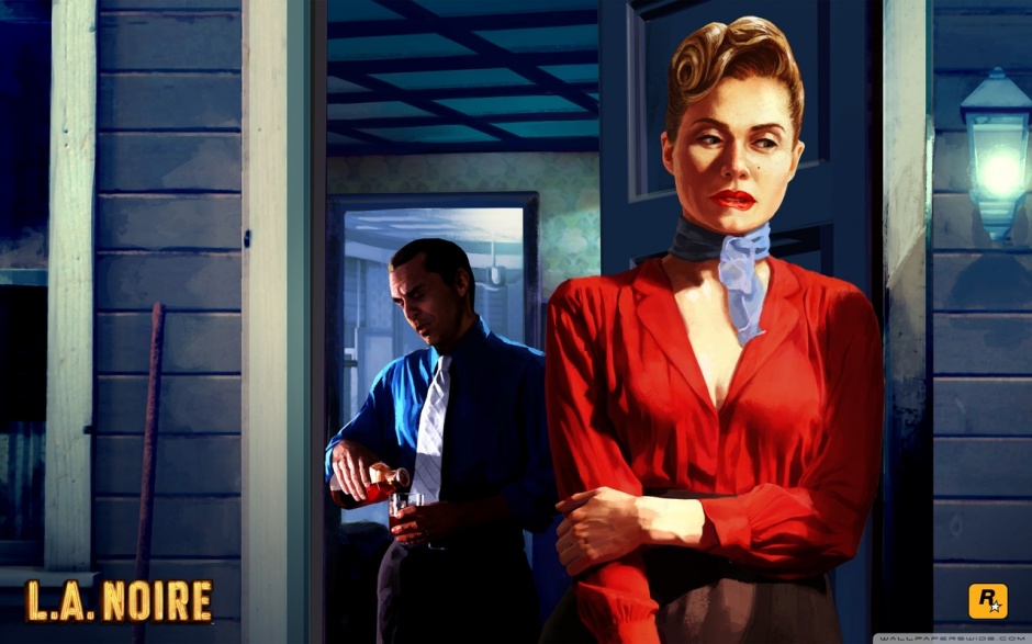 犯罪游戏黑色洛城高清图片壁纸