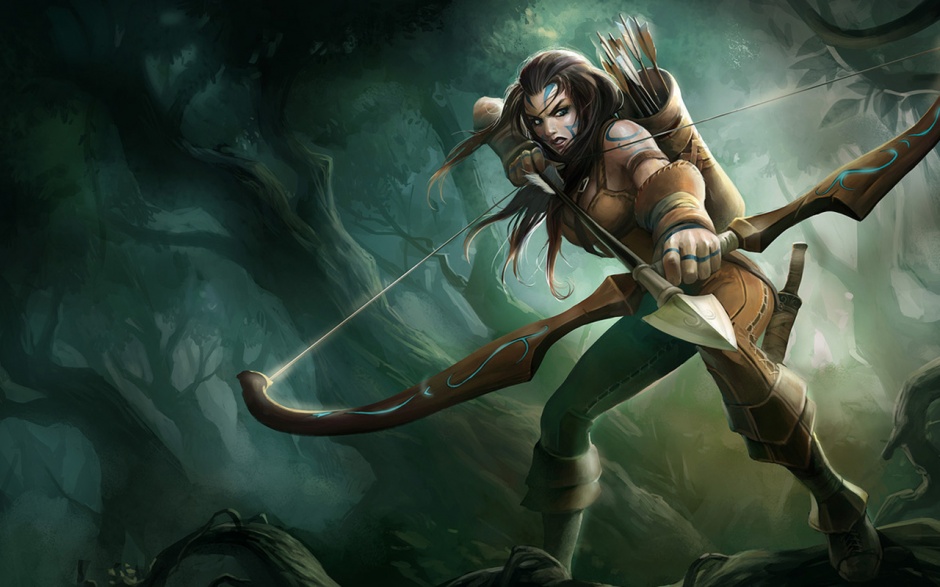 Dota类游戏英雄联盟高清壁纸