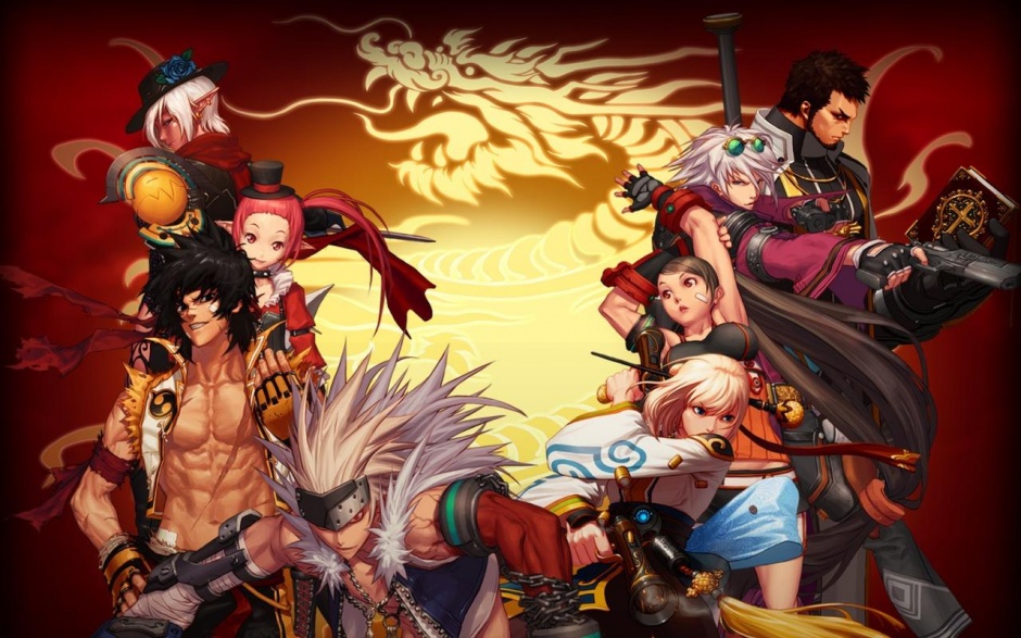 2D横版格斗游戏地下城与勇士壁纸