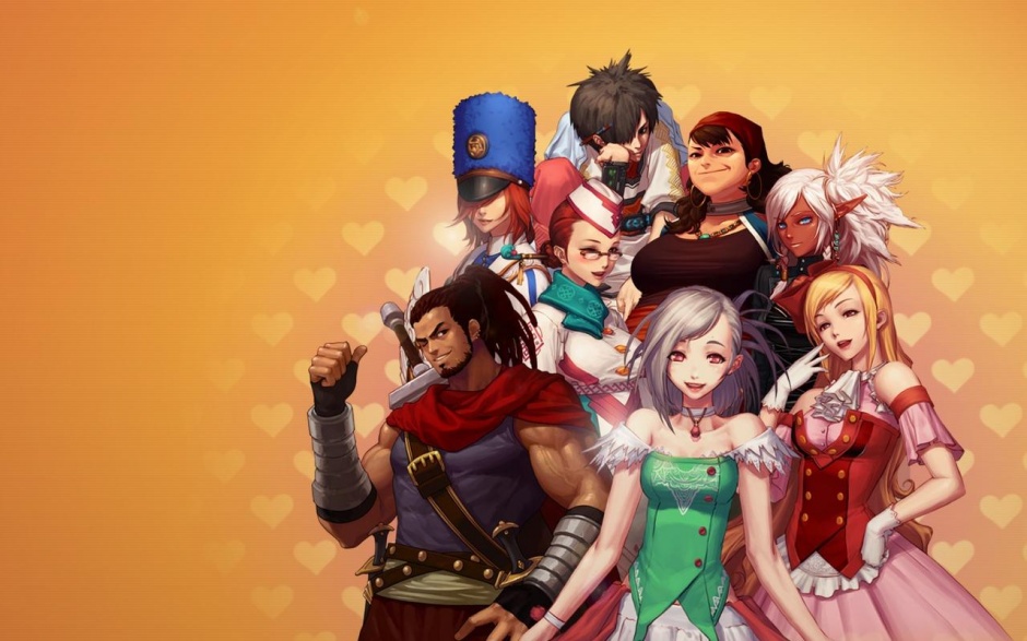 2D横版格斗游戏地下城与勇士壁纸