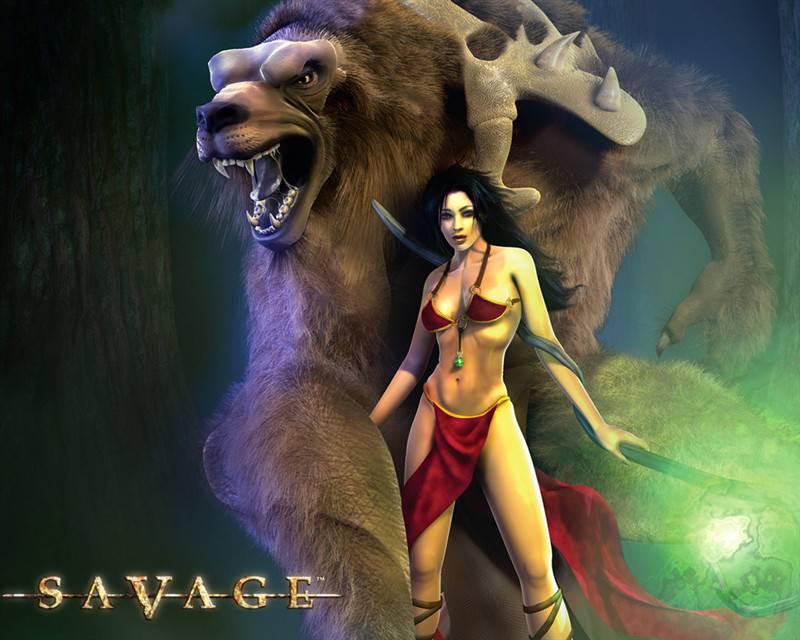 性感美女游戏人物高清壁纸