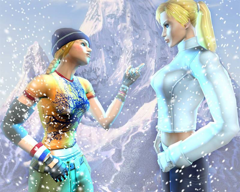 性感美女游戏人物高清壁纸