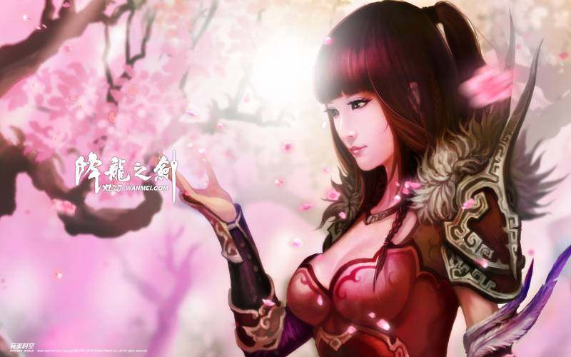 大型多人在线角色扮演游戏《降龙之剑》精美壁纸