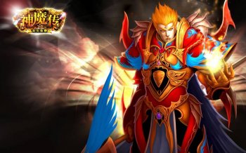 大型神话类网游《神魔传》人物壁纸