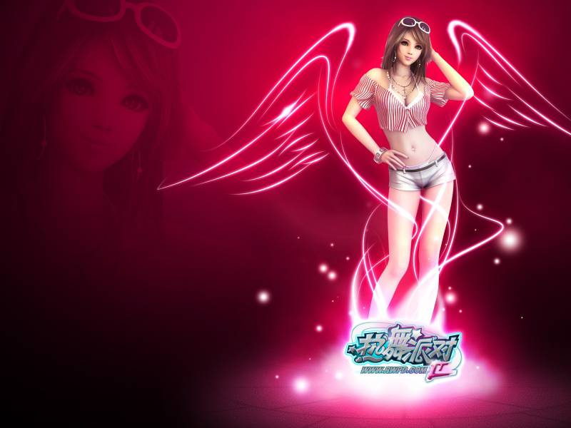 好玩的休闲网游《热舞派对》美女壁纸