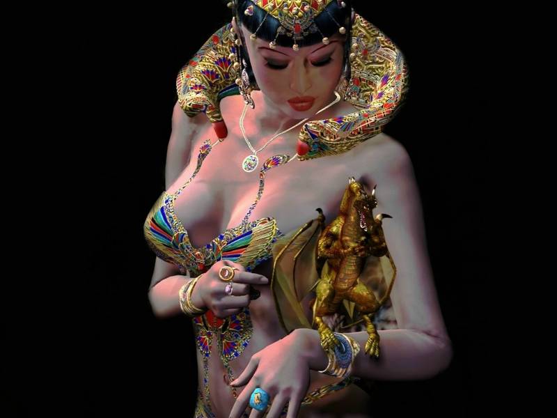 美女游戏人物壁纸漂亮唯美