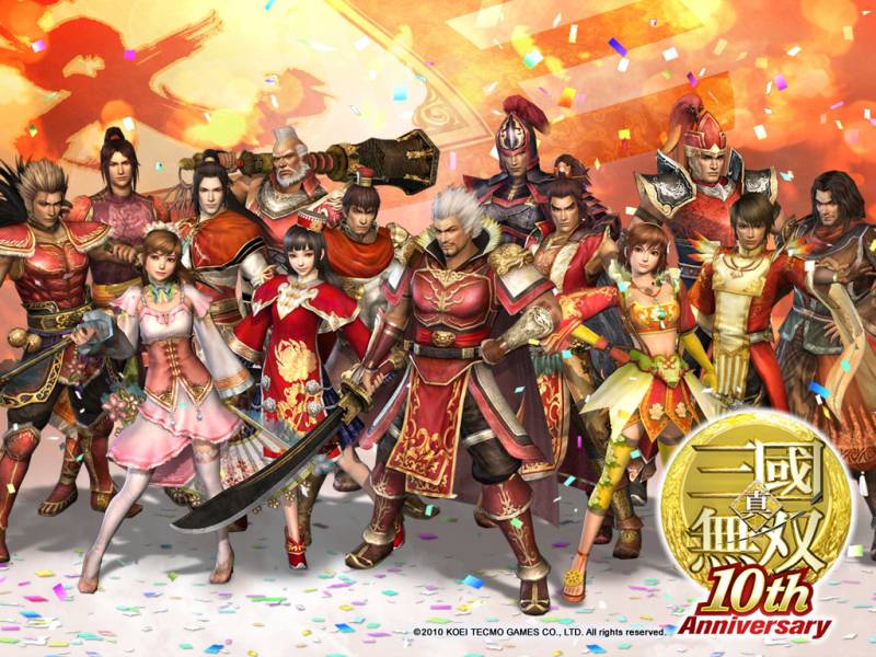 竞技类网络游戏《真·三国无双》精选壁纸