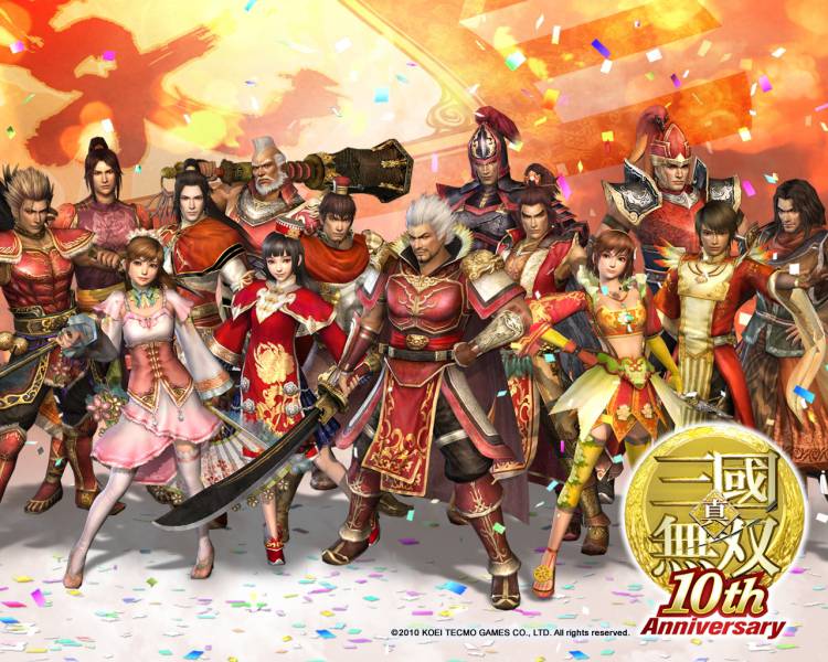 竞技类网络游戏《真·三国无双》精选壁纸