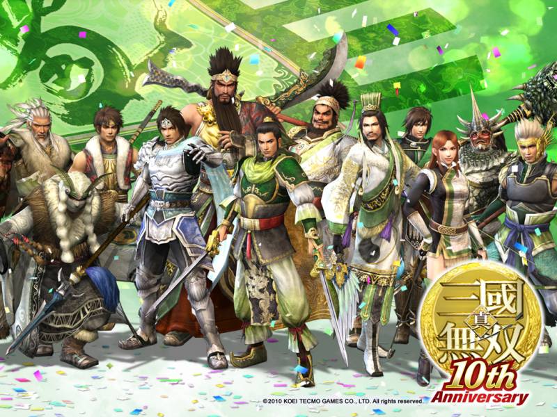 竞技类网络游戏《真·三国无双》精选壁纸