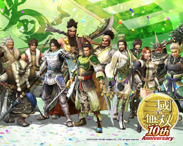 竞技类网络游戏《真·三国无双》精选壁纸