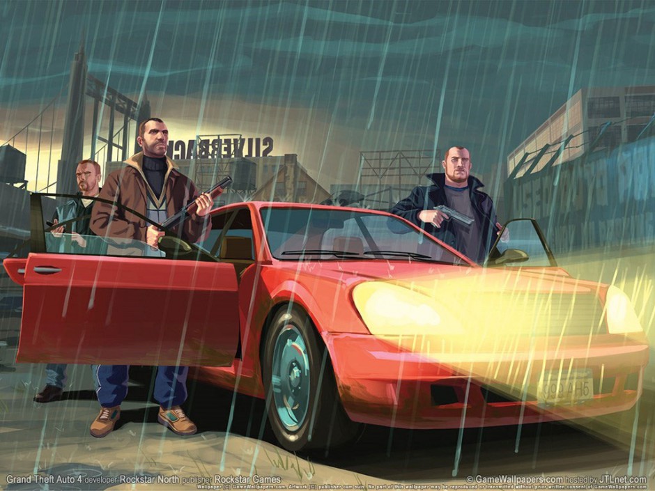 单机游戏侠盗猎车手高清原画欣赏