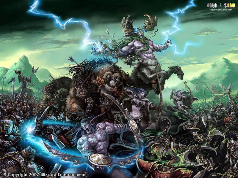 网络游戏DOTA精选原画素材大全