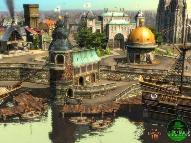 单机游戏帝国时代3高清原画大全