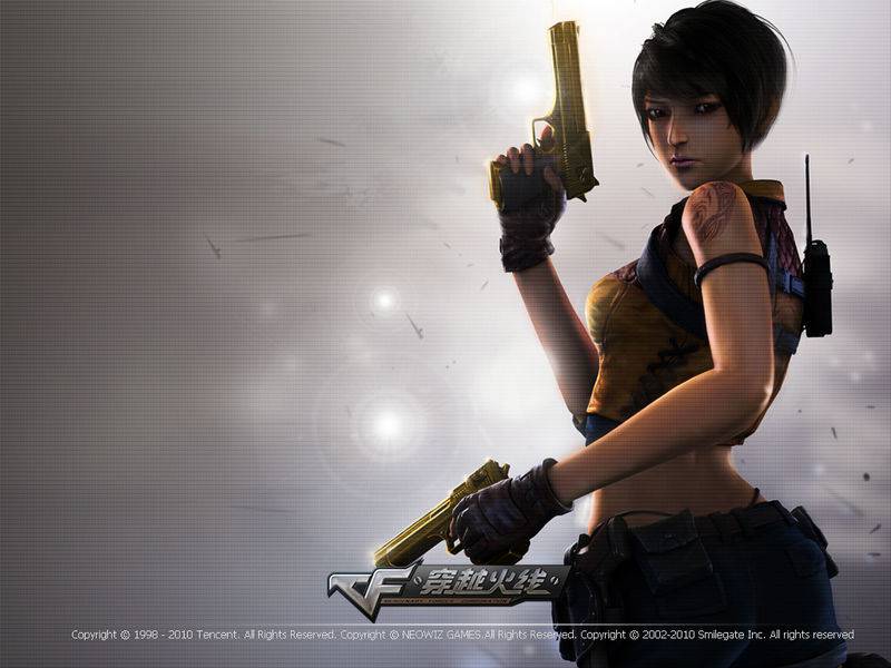 游戏穿越火线角色透视图欣赏