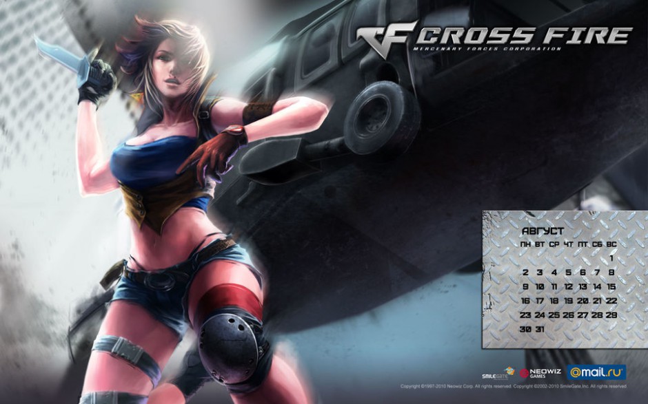 游戏穿越火线角色透视图欣赏