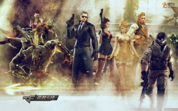 游戏穿越火线人物图片欣赏