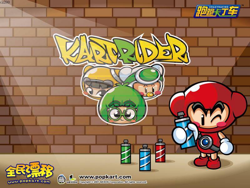 网络游戏跑跑卡丁车超Q截图精选