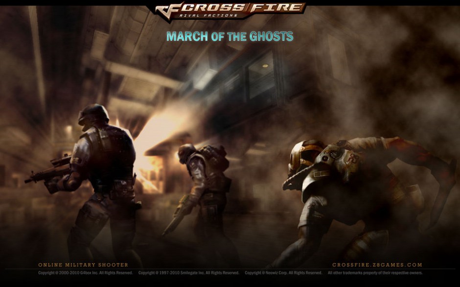 第一人称射击网络游戏《穿越火线》战斗截图