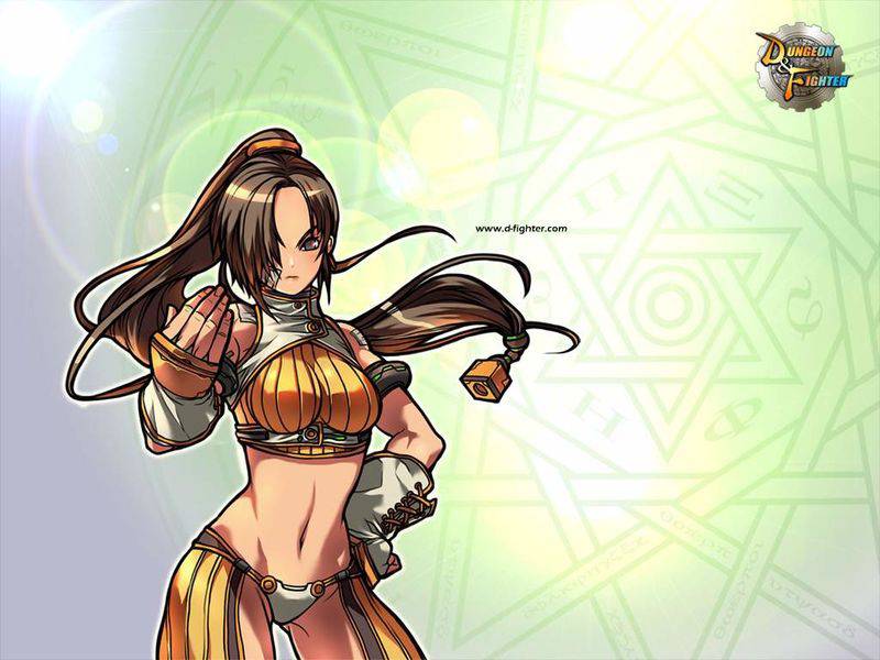 腾讯游戏地下城与勇士人物角色图集