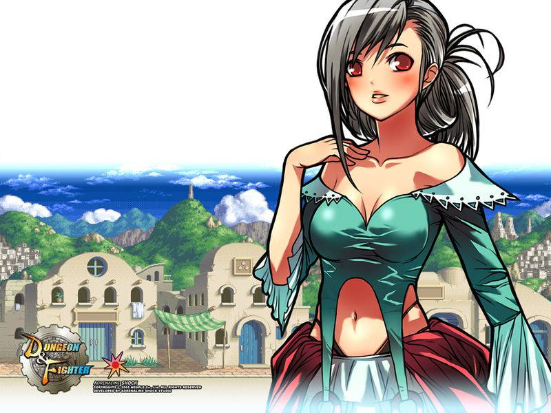 腾讯游戏地下城与勇士人物角色图集