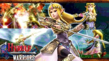 动作类网络游戏《塞尔达无双》人物角色图