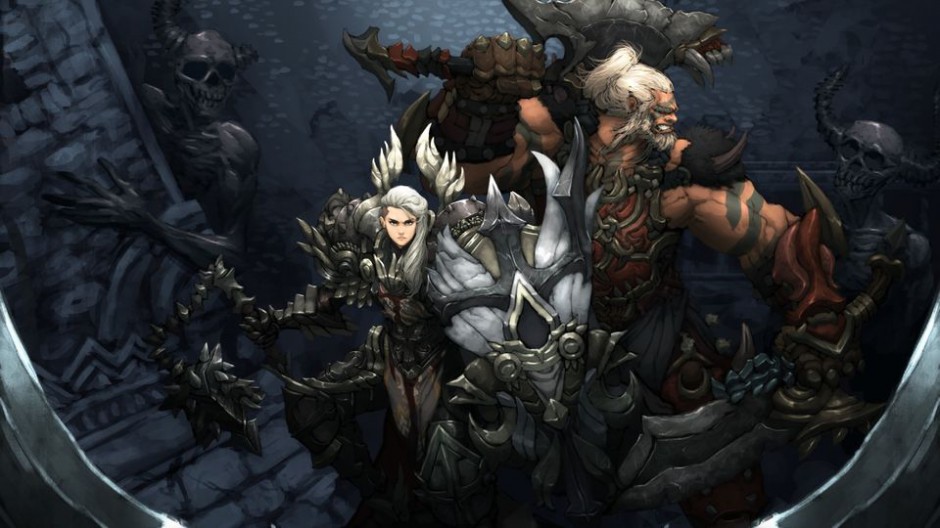 动作角色扮演游戏《暗黑破坏神3》人物角色图片