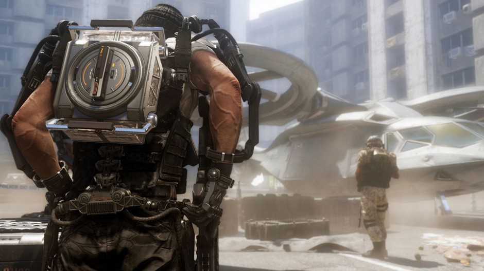 动作射击类网络游戏《使命召唤：高级战争》精选图集